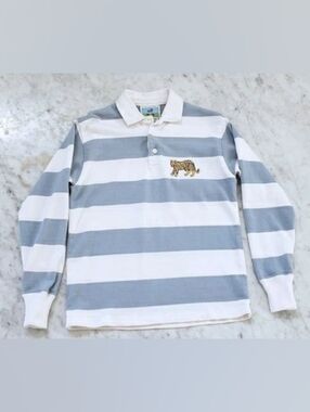 Rare Rowing Blazers  Sports D'Epoque 100% Cotton Rugby Shirt 1965 Team Argentina